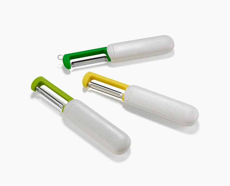 SlideStore™ 3-teiliges Schäler-Set mit einziehbaren Klingen
